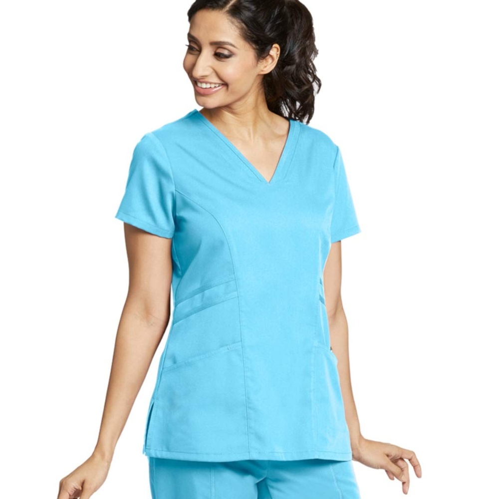 Grey's Anatomy Medical Uniform Scrub Top 41452 Cool Water